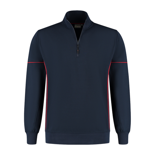 Santino Contrast Zipsweater Collin