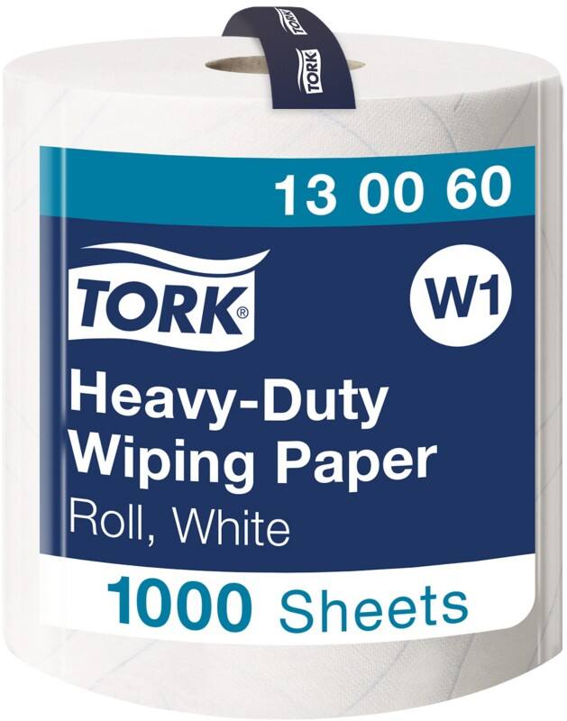 Tork Poetspapier W1 Wit 2-laags 130060 1000 Vellen - 1000 vellen