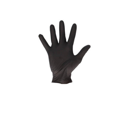 CMT Nitril Handschoenen Zwart Poedervrij Maat XL – Doos á 100 stuks