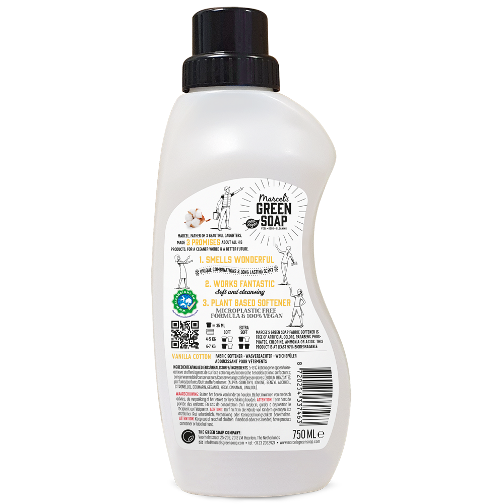 Wasverzachter Vanille & Katoen