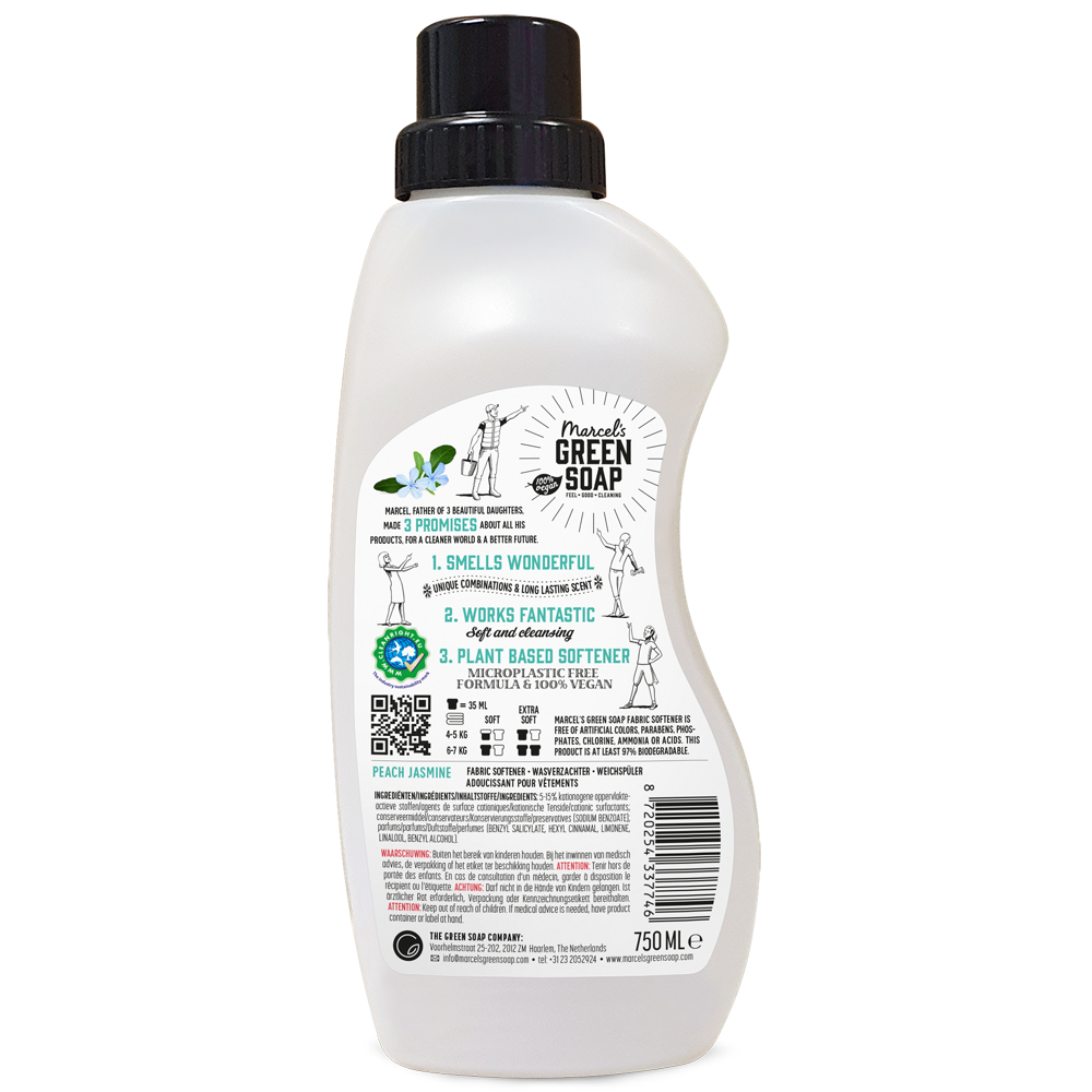 Wasverzachter Perzik & Jasmijn