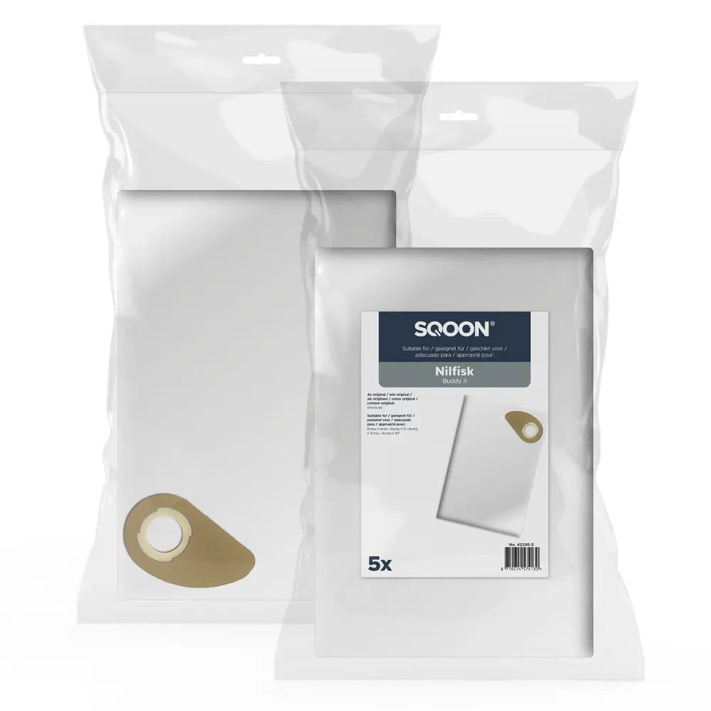 SQOON Stofzuigerzakken geschikt voor Nilfisk Buddy II - stuk