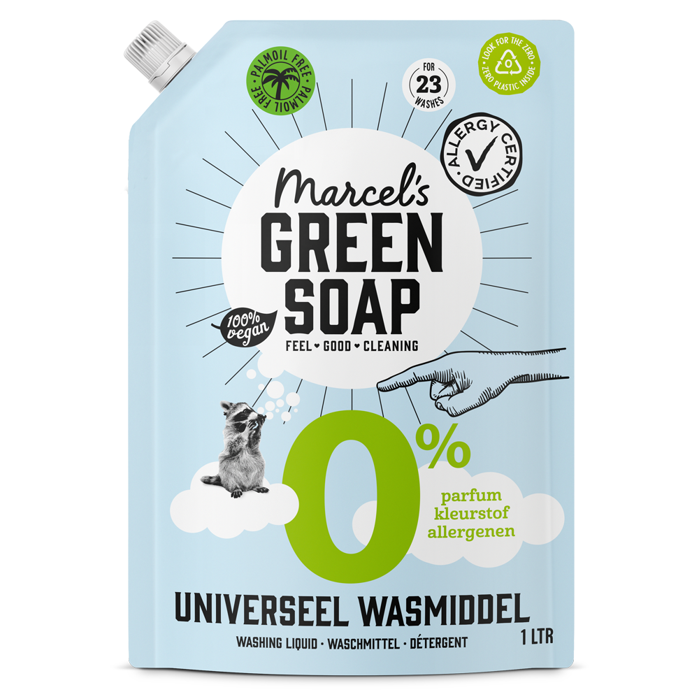 Universeel Wasmiddel Navulling 0% - stuk