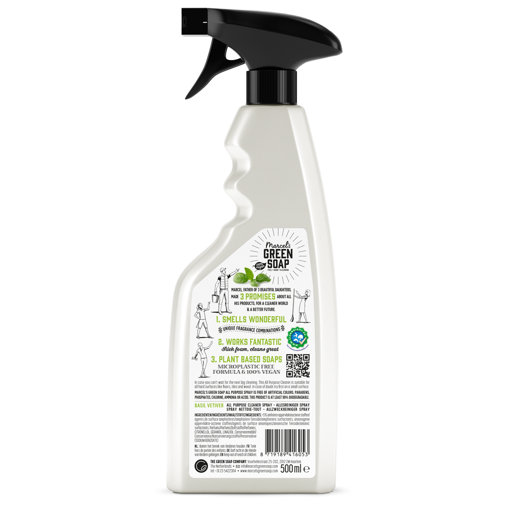 Allesreiniger Spray Basilicum & Vetiver