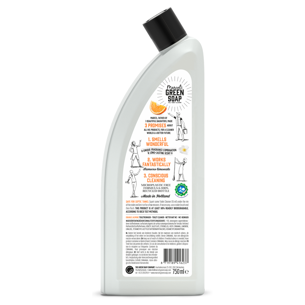 Toiletreiniger Sinaasappel & Jasmijn