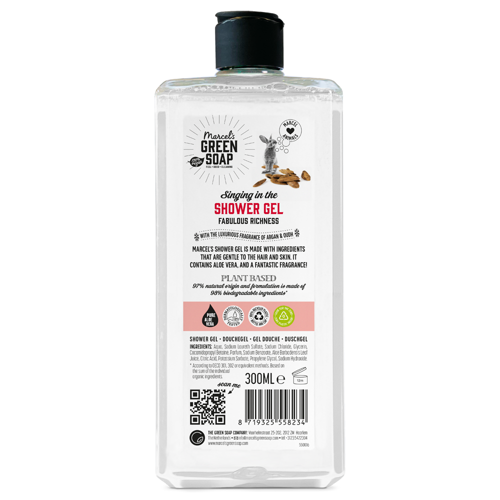 Douchegel Argan & Oudh