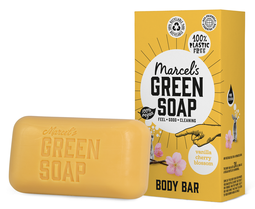 Body Bar Vanille & Kersenbloesem - stuk