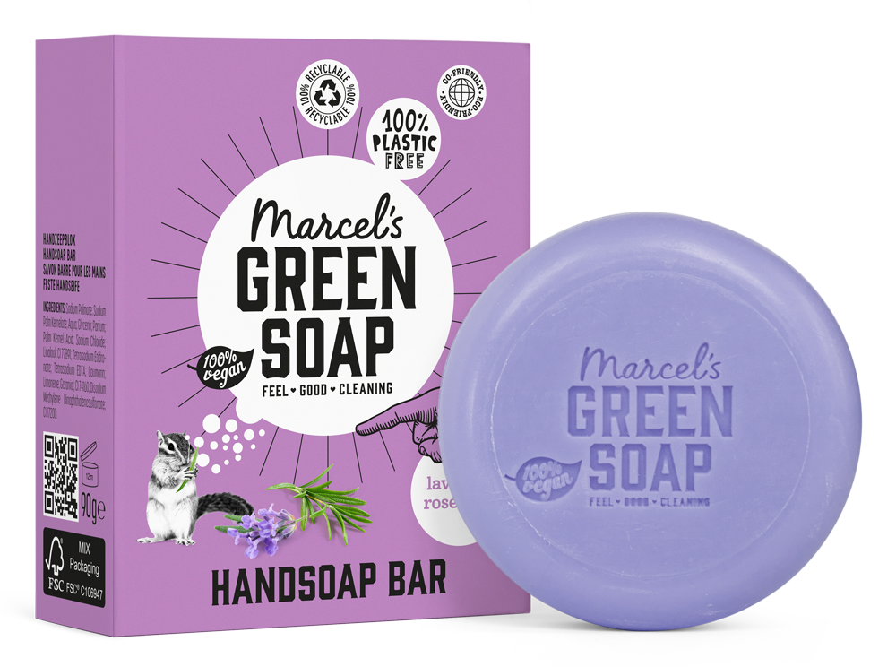 Handzeep Bar Lavendel & Rozemarijn - stuk