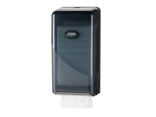 Pearl Black toiletpapierdispenser | Bulkpack