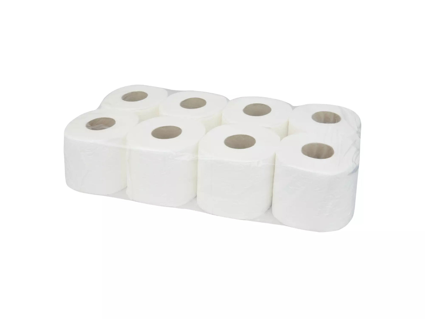 Toiletpapier 3-laags Cellulose Wit 250 vel - 8 rollen