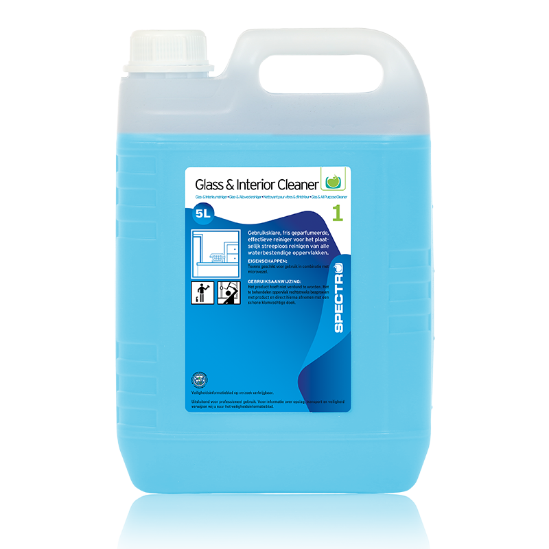Glas- en Interieur Cleaner - 6 x 1 liter