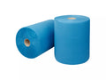 Probio industriepapier recycled 2-laags blauw, pak 2 rollen x 380 m