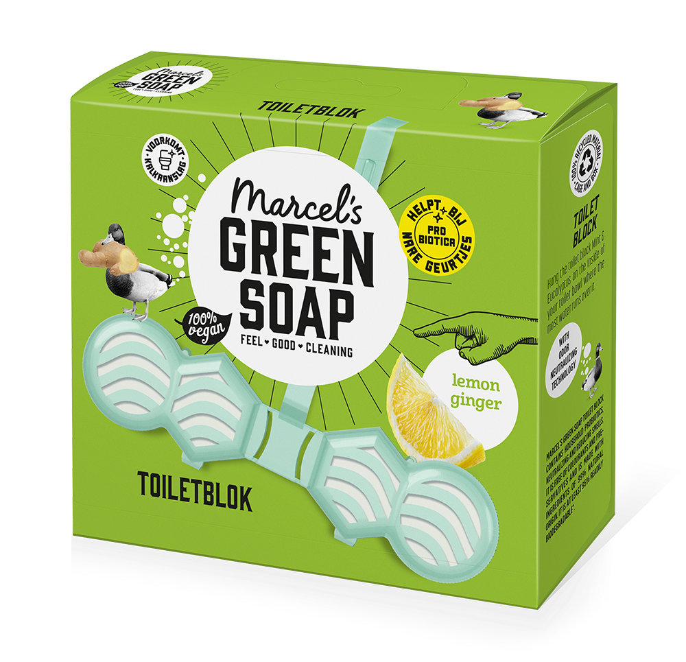 Toiletblok Citroen & Gember - stuk