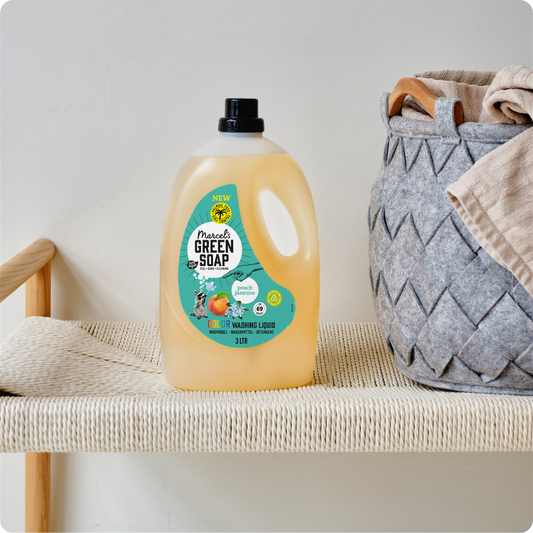 Kleur Wasmiddel Perzik & Jasmijn 3L