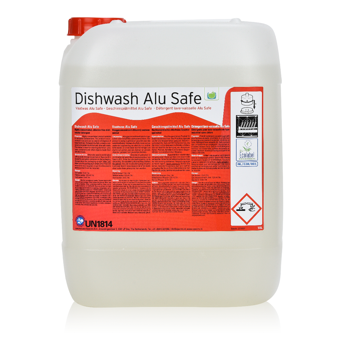 Dishwash Alu Safe - 10 liter