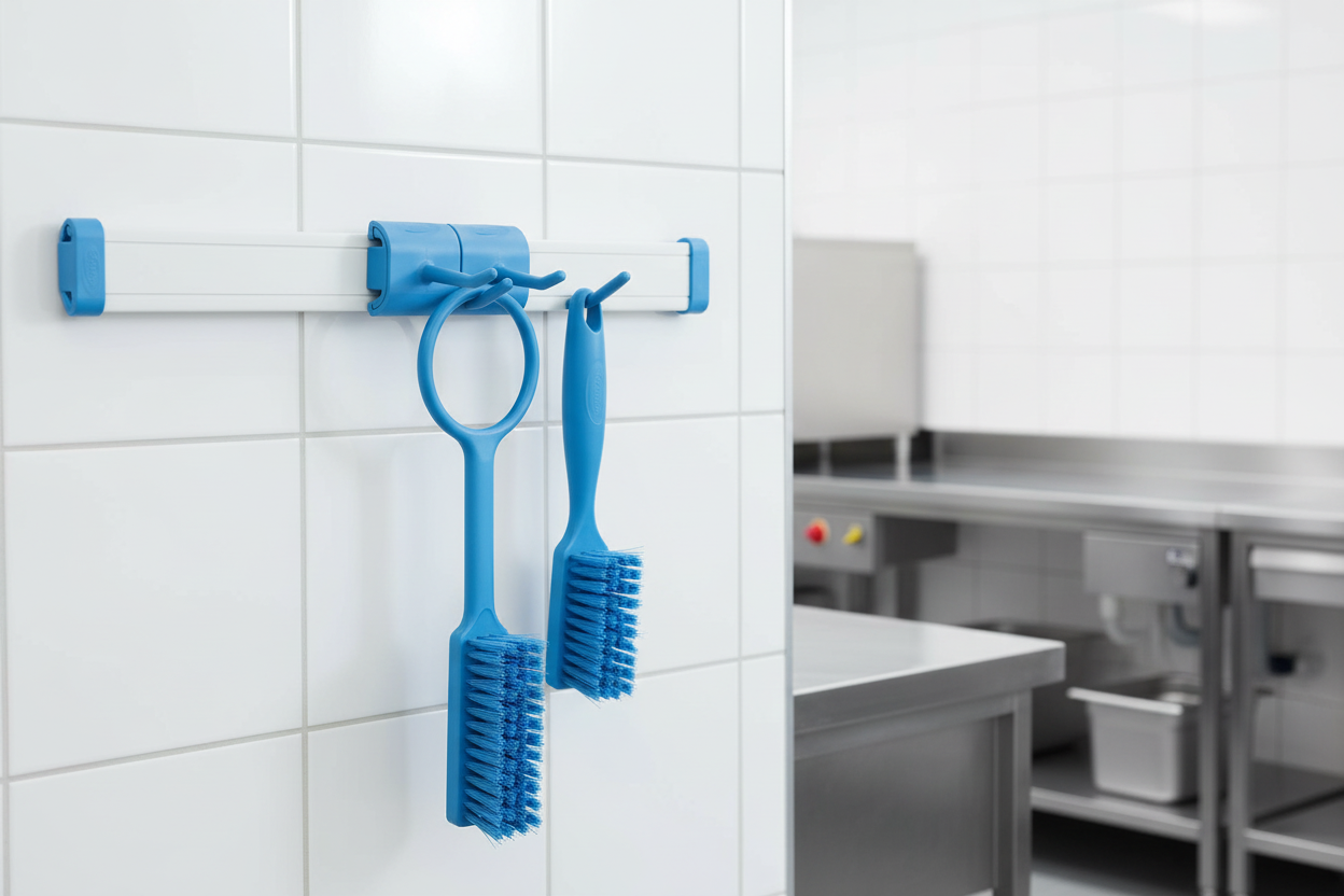 Vikan Dubbele Haak – in gebruik