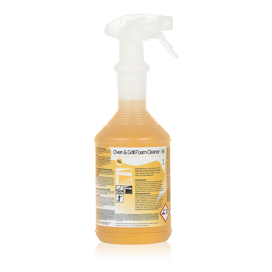 Oven & Grill Foam Cleaner foam trigger - 6x1l foam trigger