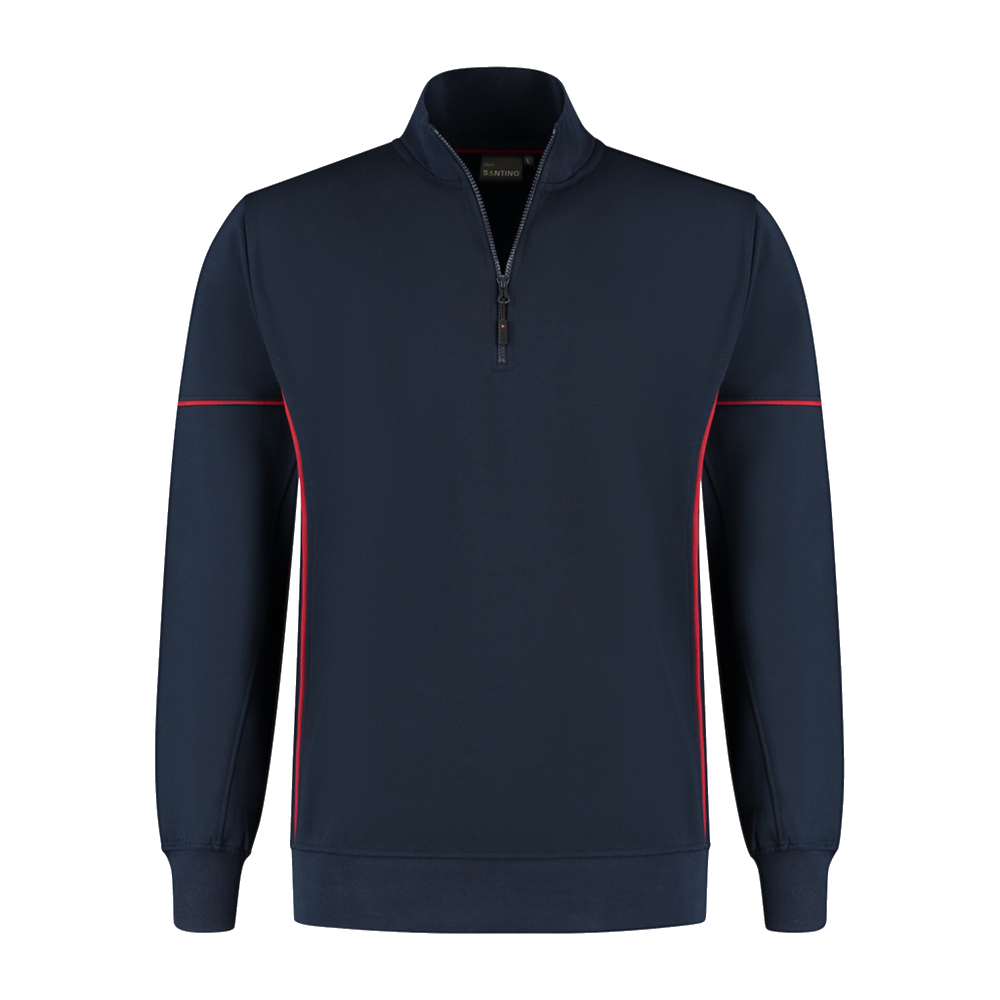Santino Contrast Zipsweater Collin
