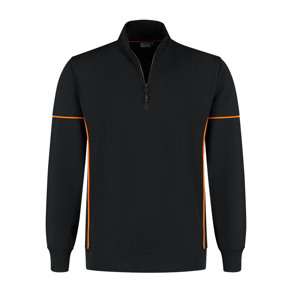Santino Contrast Zipsweater Collin