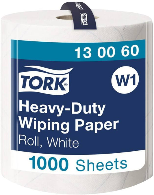 Tork Poetspapier W1 Wit 2-laags 130060 1000 Vellen - 1000 vellen
