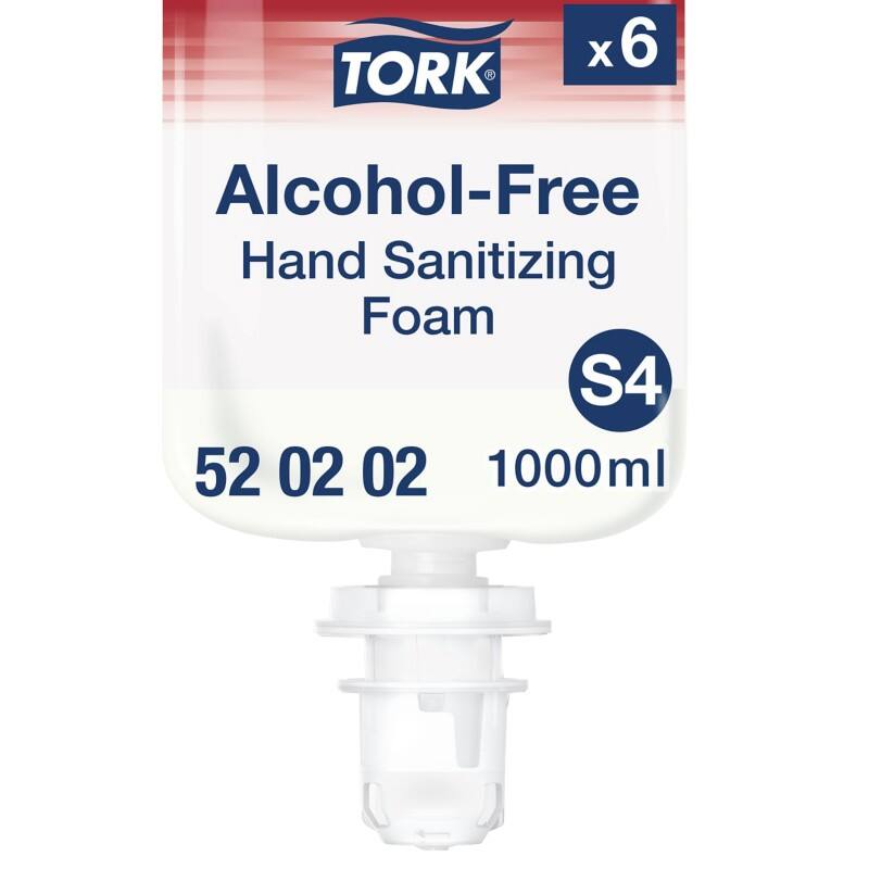 Tork Handdesinfectiemiddel Schuim Transparant 520202 6 Stuks à - 1 liter