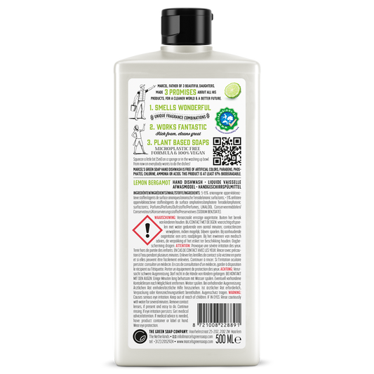 Afwasmiddel Citroen & Bergamot