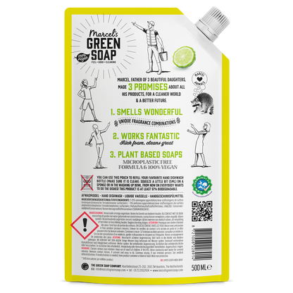 Afwasmiddel Navulling Citroen & Bergamot