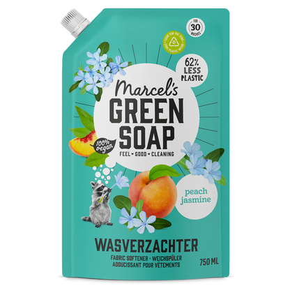 Wasverzachter Navulling Perzik & Jasmijn