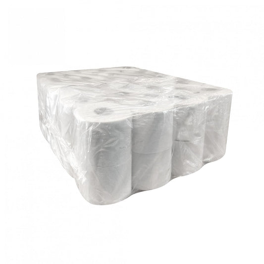 Toiletpapier 2-laags Cellulose Wit 400 vel - 40 rollen