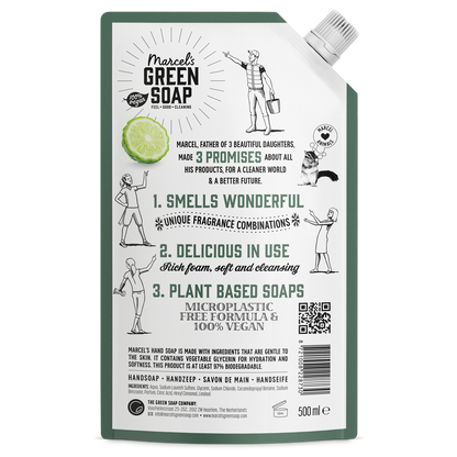 Handzeep Navulling Bergamot & Black Pepper