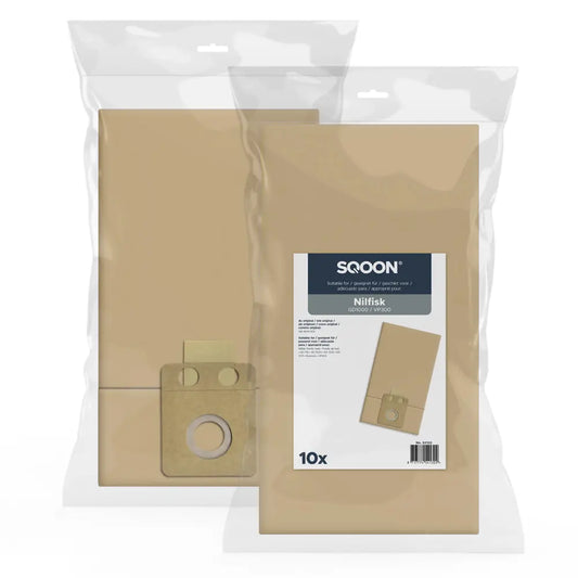 SQOON Stofzuigerzakken geschikt voor Nilfisk GD1000 / VP300 papier - stuk