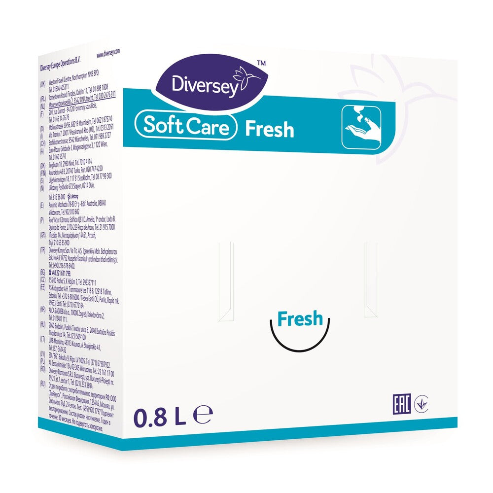 Soft Care handzeep Fresh, zak 800 ml