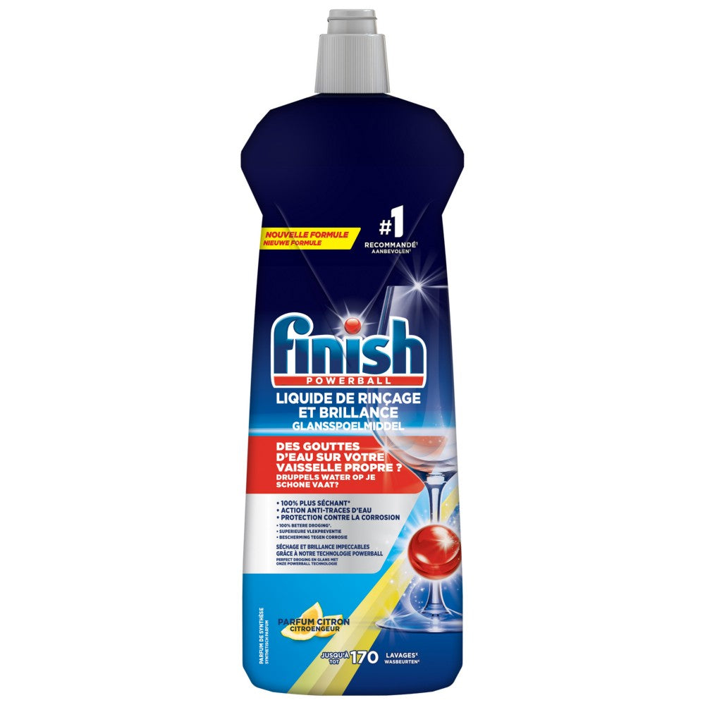 Finish glansspoelmiddel Hygiene Glans & Droog Lemon Dry Jet, fles 800 ml