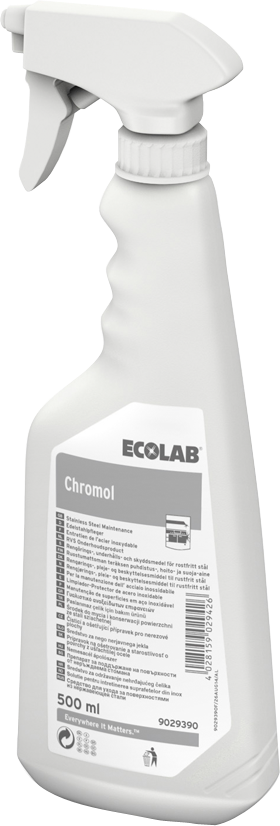 Ecolab keukenhygiëne Chromol, fles 500 ml