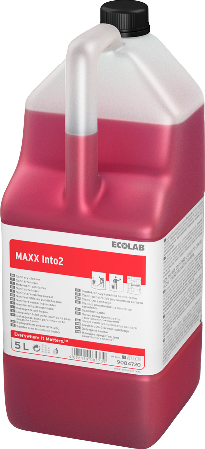 Ecolab sanitairreiniger Into Maxx, can 5 liter