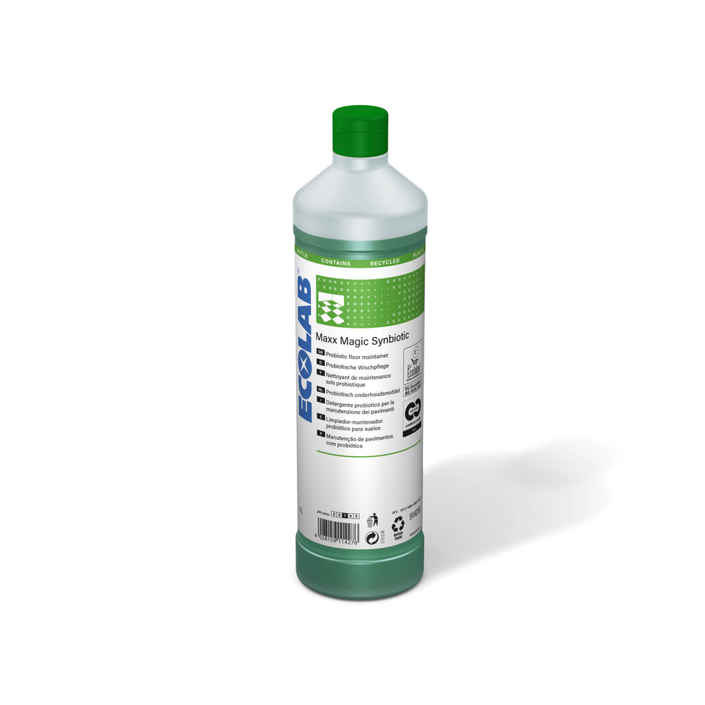 Ecolab vloerreiniger Maxx Magic Synbiotic, fles 1 liter