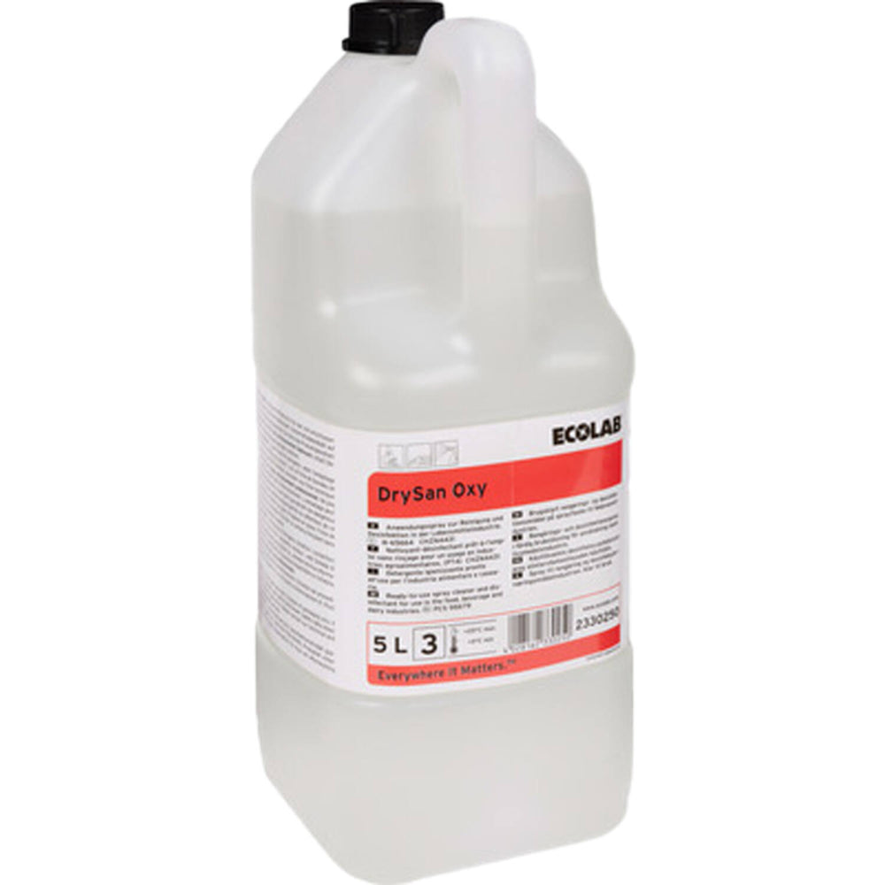 Ecolab reinigings- en desinfectiemiddel DrySan Oxy, can 5 liter