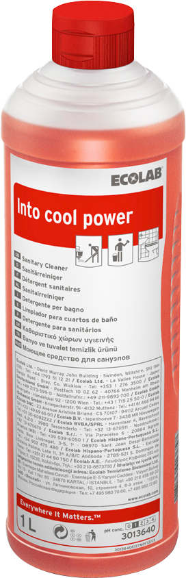 Ecolab sanitairreiniger Into Cool Power, fles 1 liter