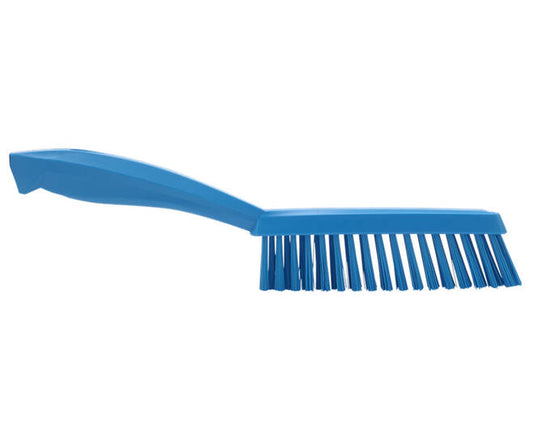 Vikan Hygiene smalle handborstel blauw extra harde vezels - stuk