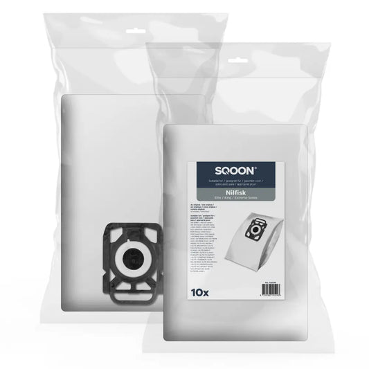 SQOON Stofzuigerzakken geschikt voor Nilfisk Elite/King/Extreme 3-D - stuk