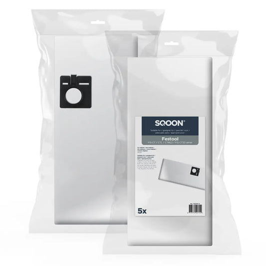 SQOON Stofzuigerzakken geschikt voor Festool CTL-22 / CTL-33 - stuk