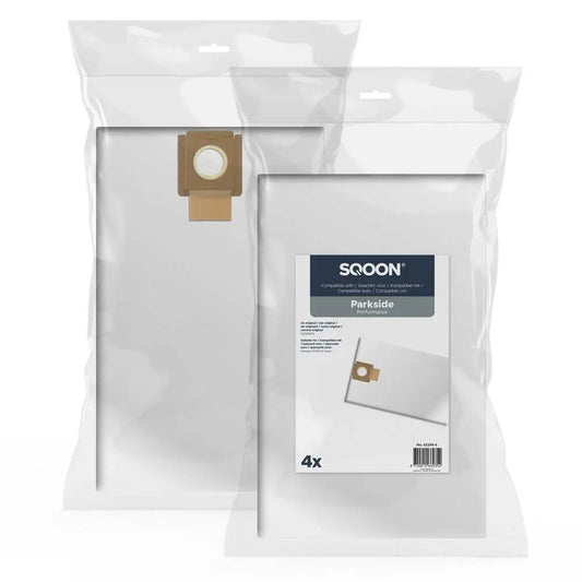 SQOON Stofzuigerzakken geschikt voor Parkside Performance PPWD 30 Series - stuk
