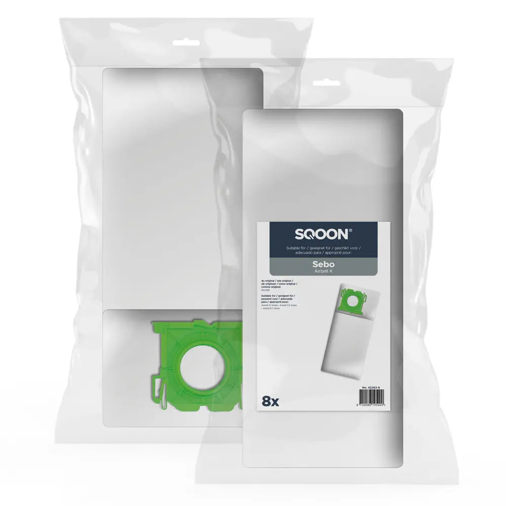 SQOON Stofzuigerzakken geschikt voor Sebo K series Airbelt - stuk