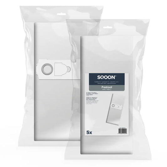 SQOON Stofzuigerzakken geschikt voor Festool MINI / MIDI 2 - stuk