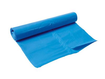 Afvalzak 70 x 110 cm T30 HDPE Blauw 15 - rol x 20 stuks