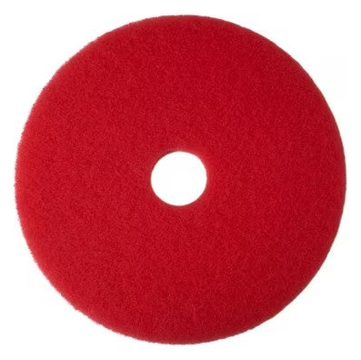 3M standaard reinigingspads rood 432 mm, pak 5 stuks