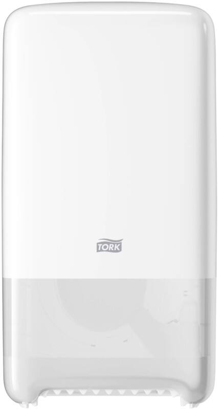 Tork T6 Midi Toiletroldispenser Kunststof Wit - stuk