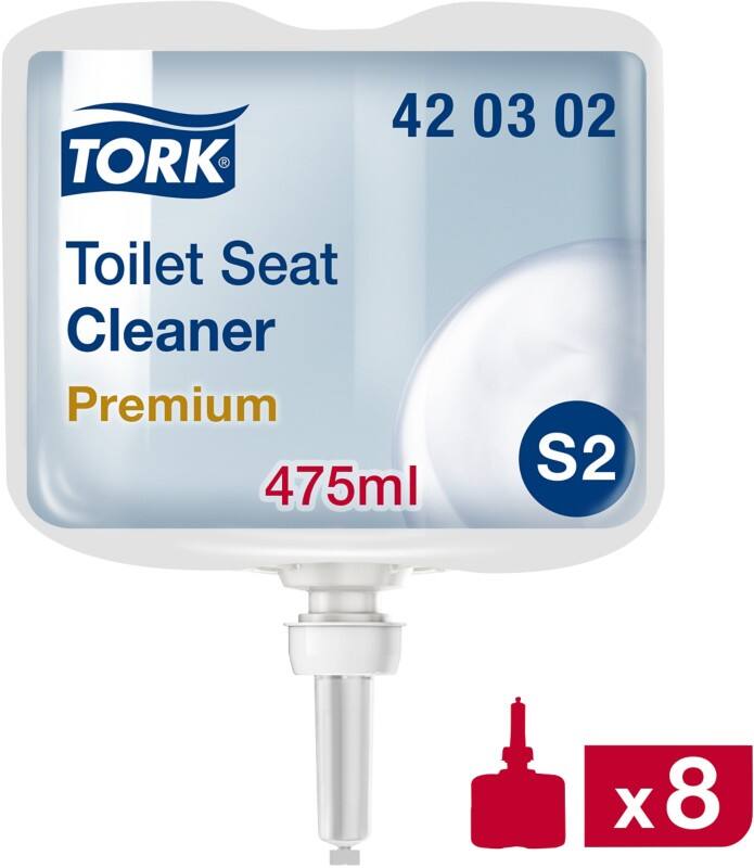 Tork Toiletbrilreiniger S2 Premium 8 Stuks à - 475 ml