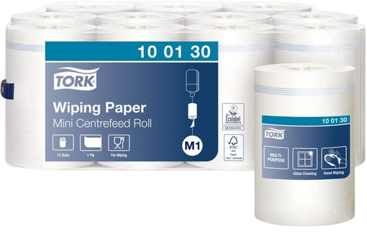 Tork Advanced Vulling M1 1-laags 100130 11 Rollen à 214 Vellen - 11 rollen