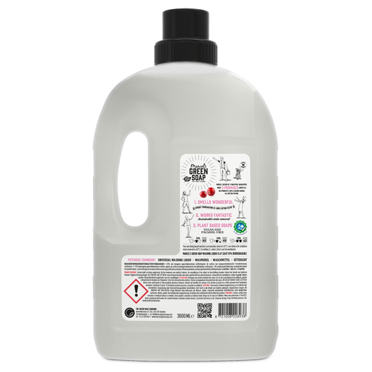 Universeel Wasmiddel Patchouli & Cranberry 3L